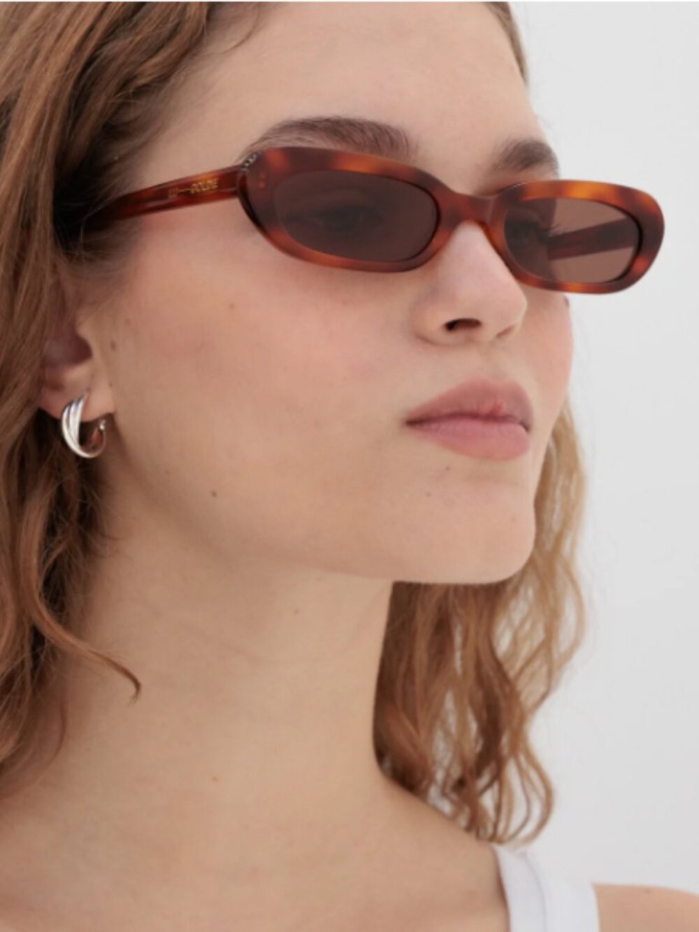 Lu Goldie Lola Chestnut Sunglasses